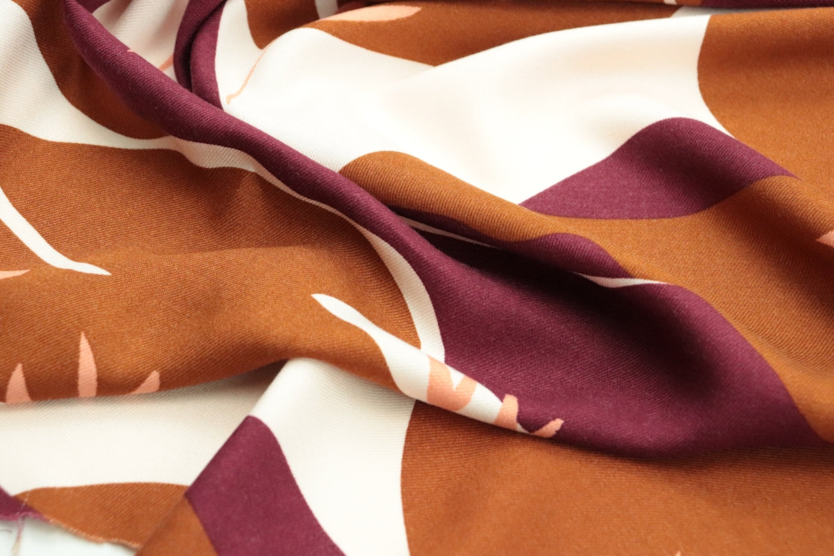 a close up of a fabric with a design on it