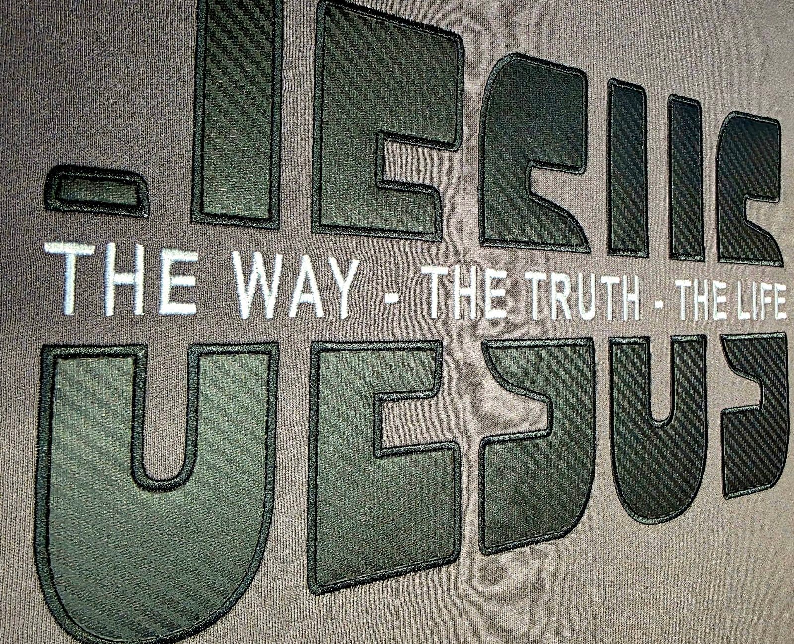 The Way The Truth The Life - Jesus - Hoodie - Black (TriSeven)