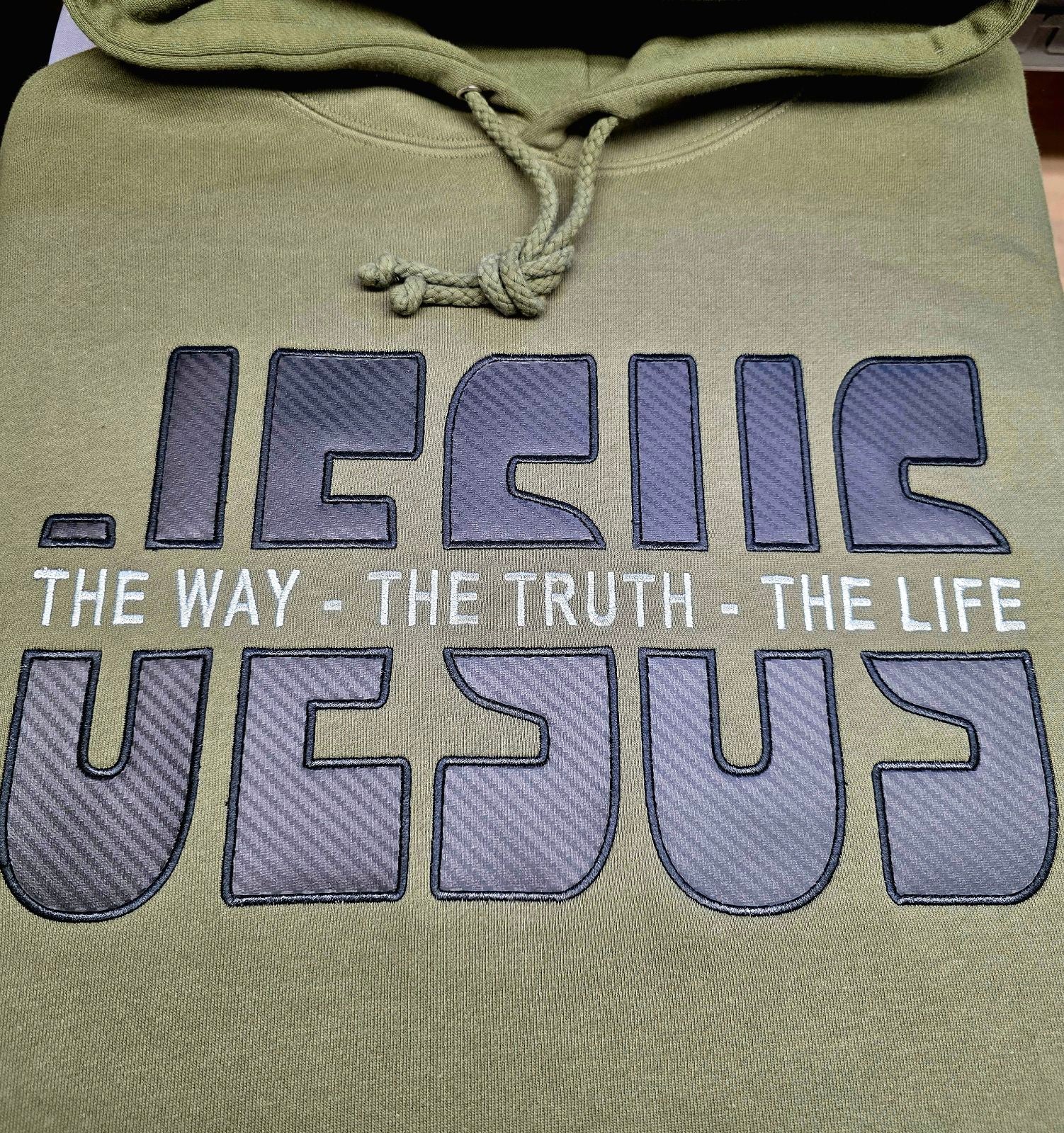 The Way The Truth The Life - Jesus - Hoodie - Black (TriSeven)