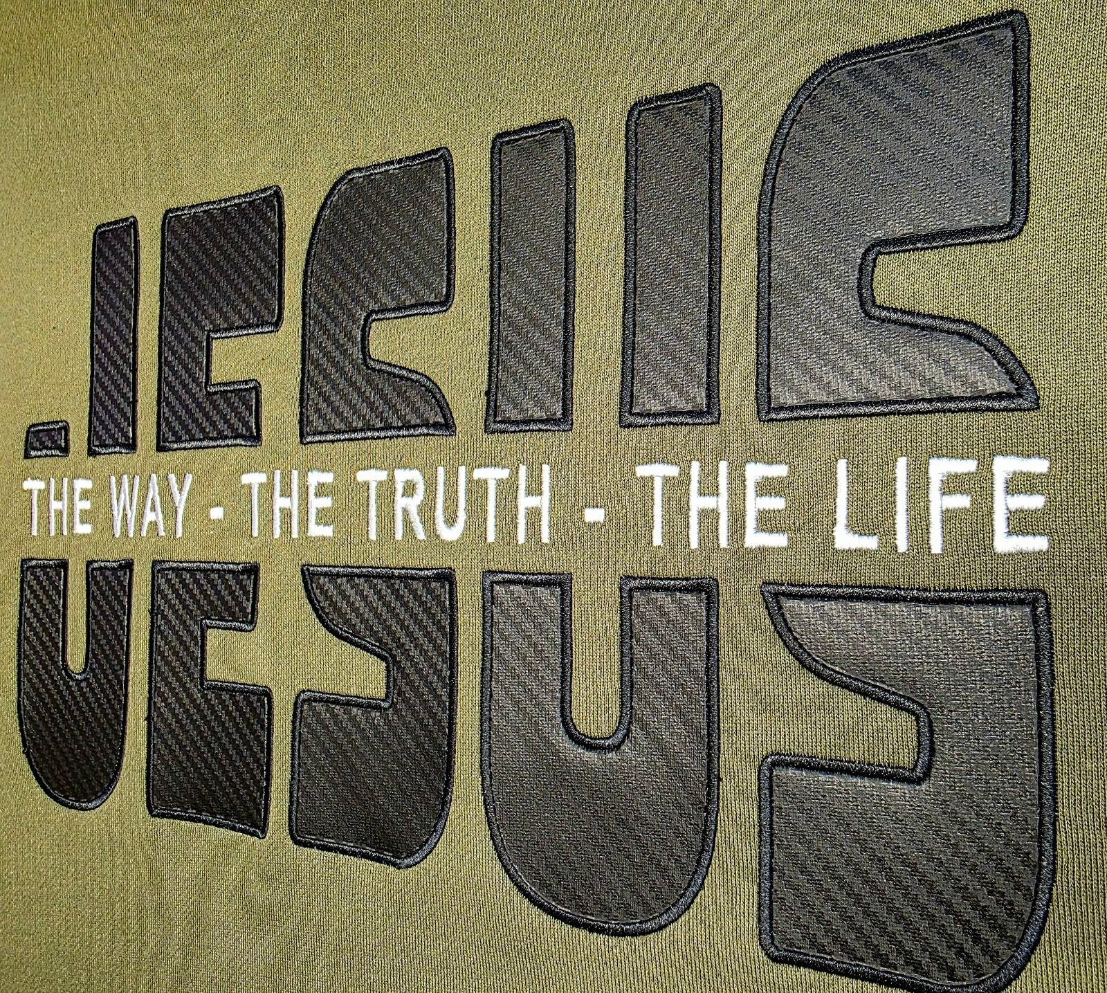 The Way The Truth The Life - Jesus - Hoodie - Black (TriSeven)