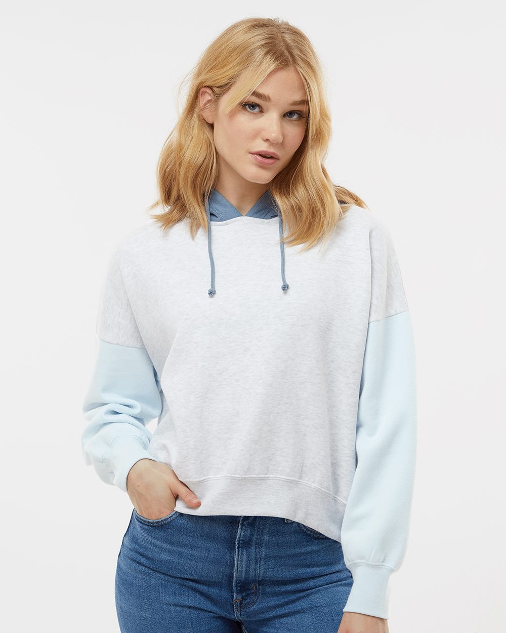 Blank Product Women's Hoodie Low Crop - Shirtify