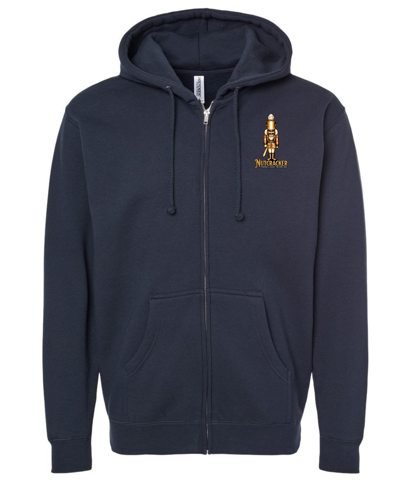 PDT 2026 Nutcracker Full Zip Adult Hoodie