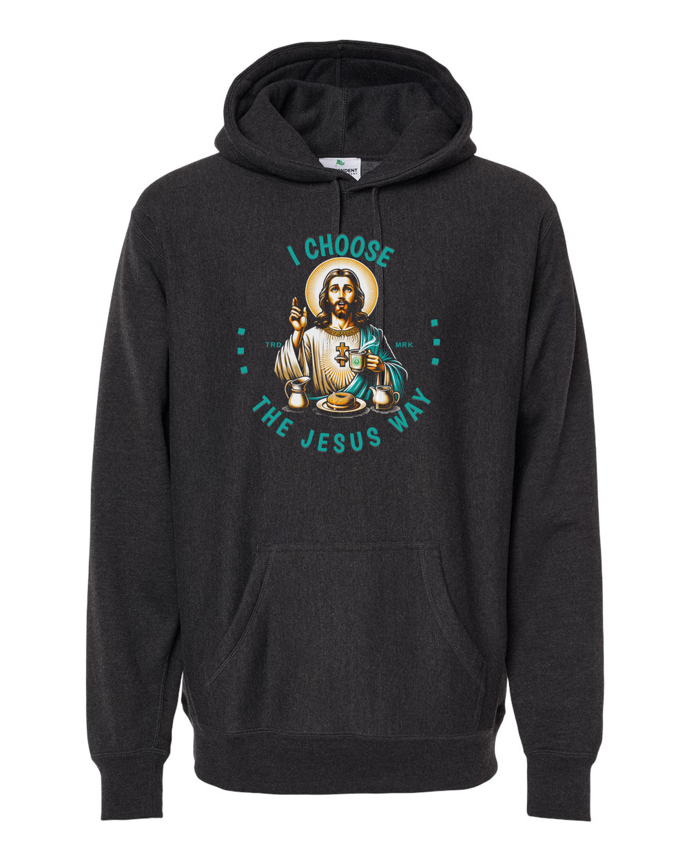 I choose the Jesus way and Coffee Hoodie