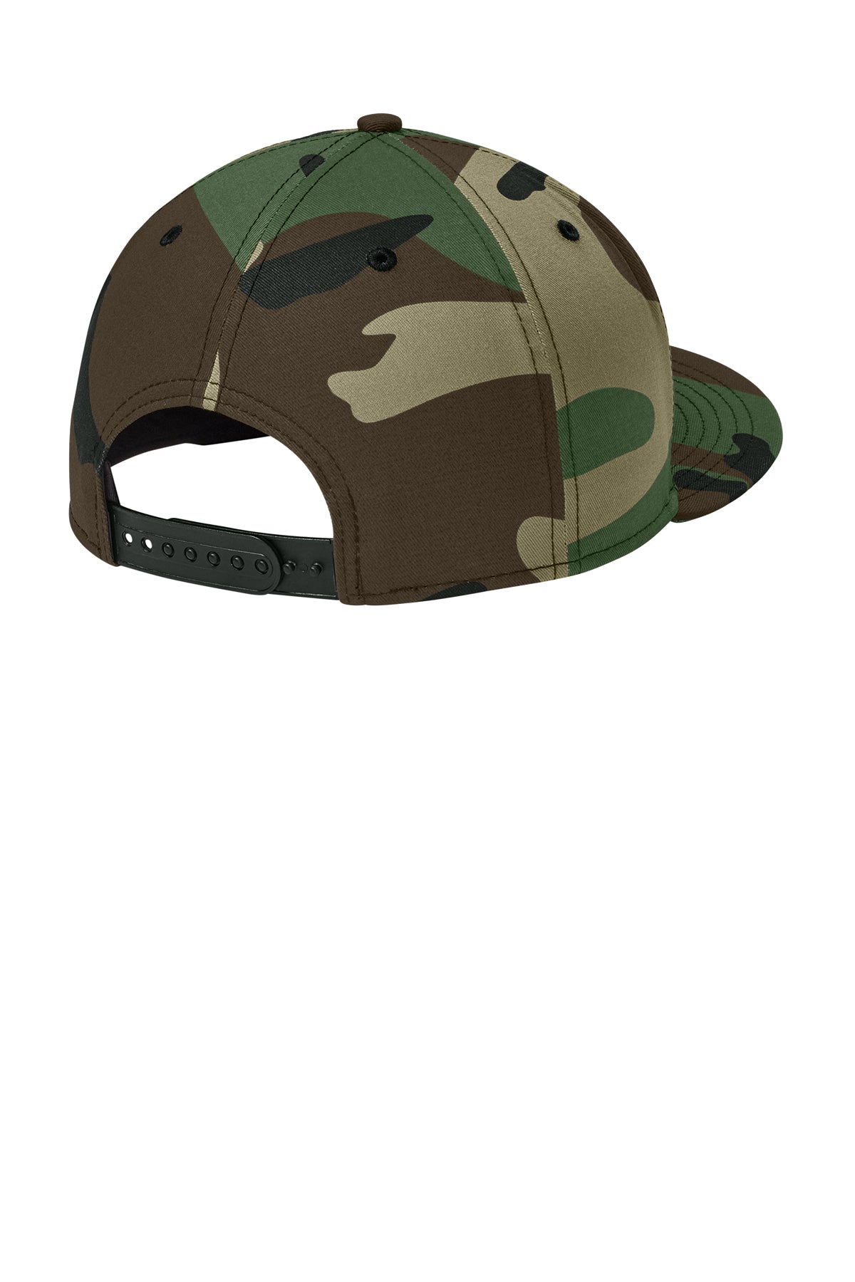 NKR New Era Flat Bill Snap Back Patch Cafe Logo Hat - Shirtify