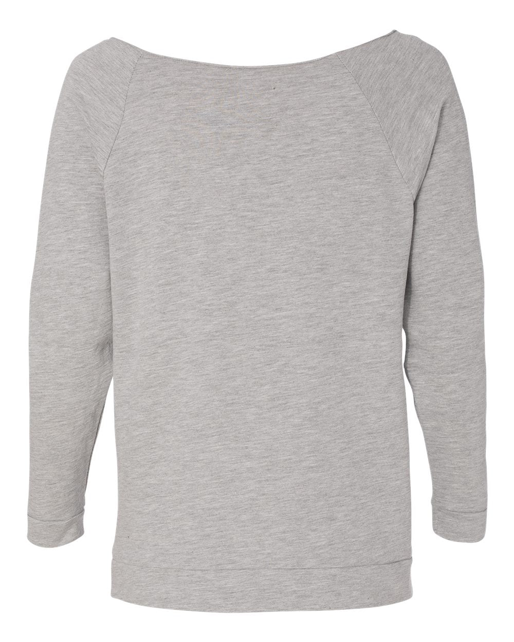 BDC Next Level - Women's Terry Raw Edge Three-Quarter Sleeve Raglan - 6951