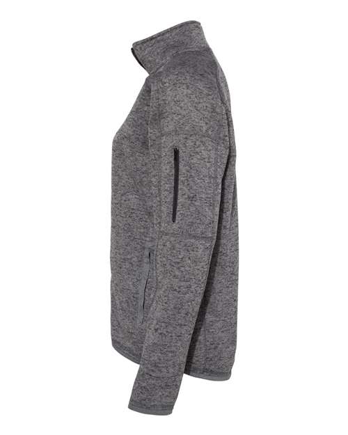 Scarlet Road White Logo Womens Fleece Jacket For Warmth - Shirtify