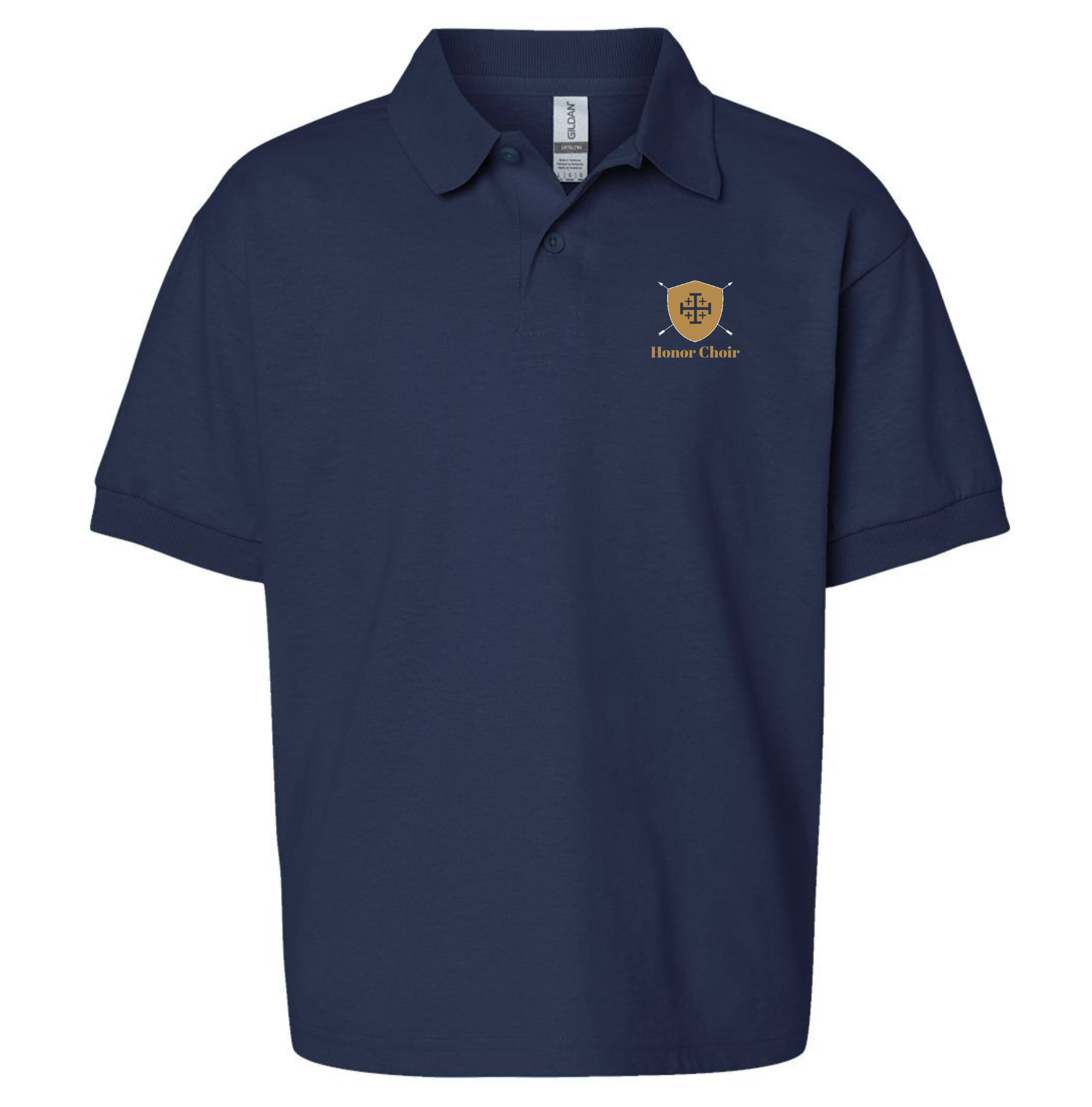 All Saints Youth Honor Choir Polo (G8800B) - Navy - Shirtify