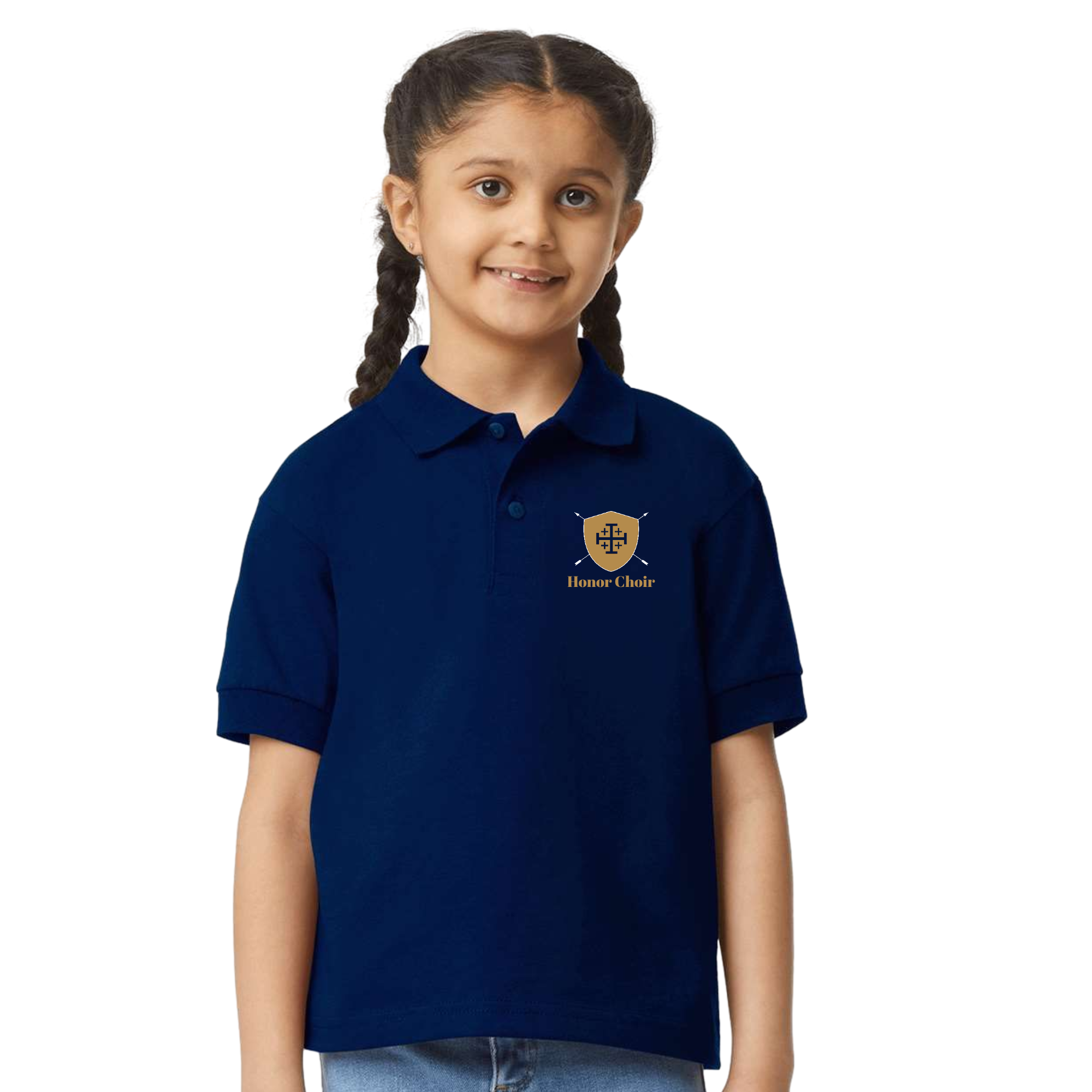 All Saints Youth Honor Choir Polo (G8800B) - Navy - Shirtify
