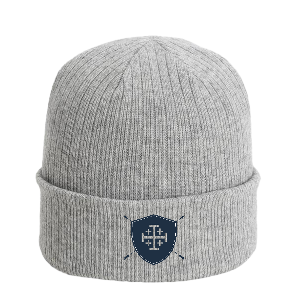 Embroidered Blue Crest Logo