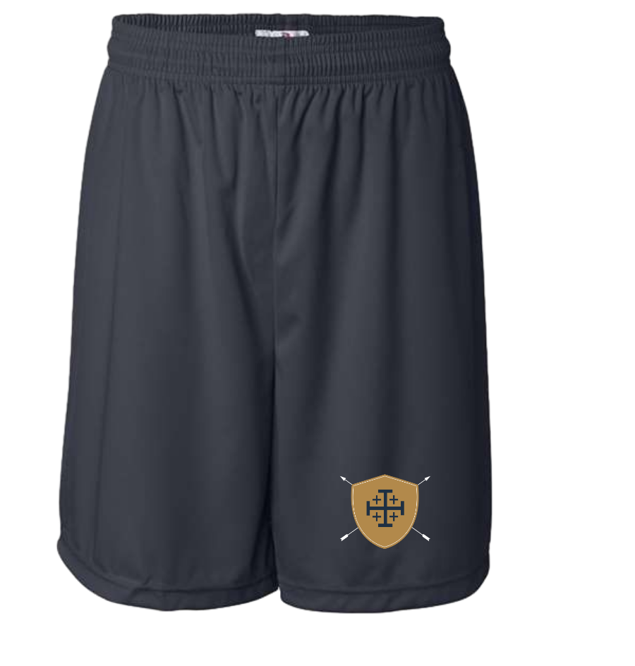 All Saints Gold Crest Horizontal Logo Men's Shorts Navy (BD4107)
2All Saints Logos_Gold Shield, white arrows, navy cross