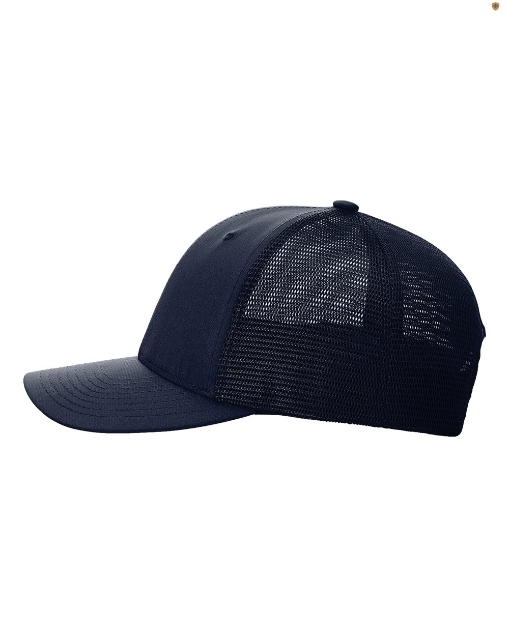All Saints Gold Logo Hats and Caps Navy (RS174)
