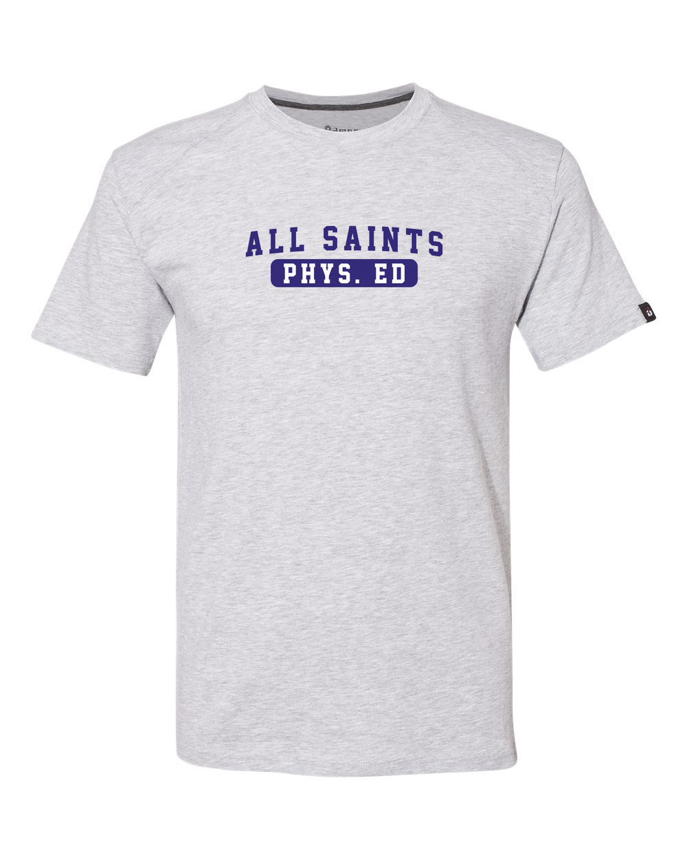 All Saints Throwback PE Blue T-Shirt Oxford (BD1000)
