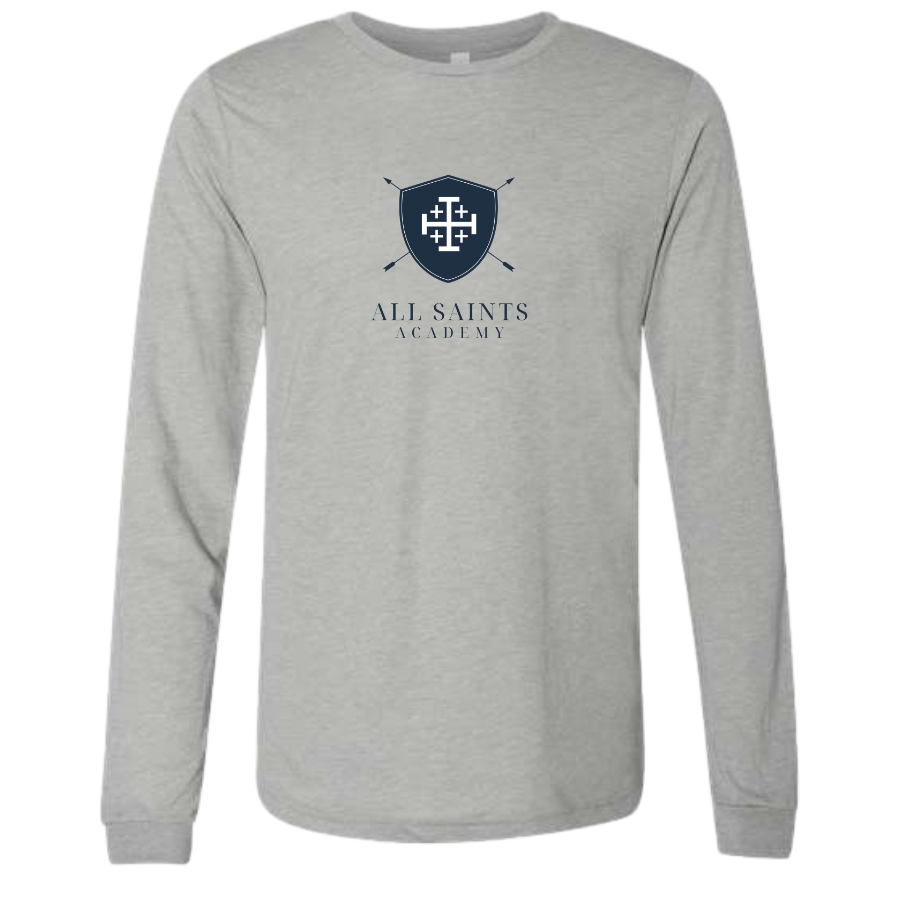 All Saints Logo Long Sleeve T-Shirt - Shirtify