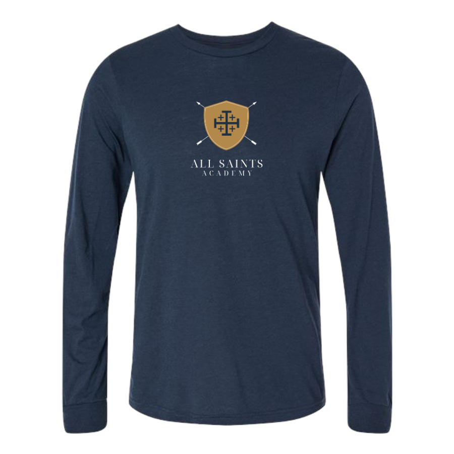 All Saints Logo Long Sleeve T-Shirt - Shirtify