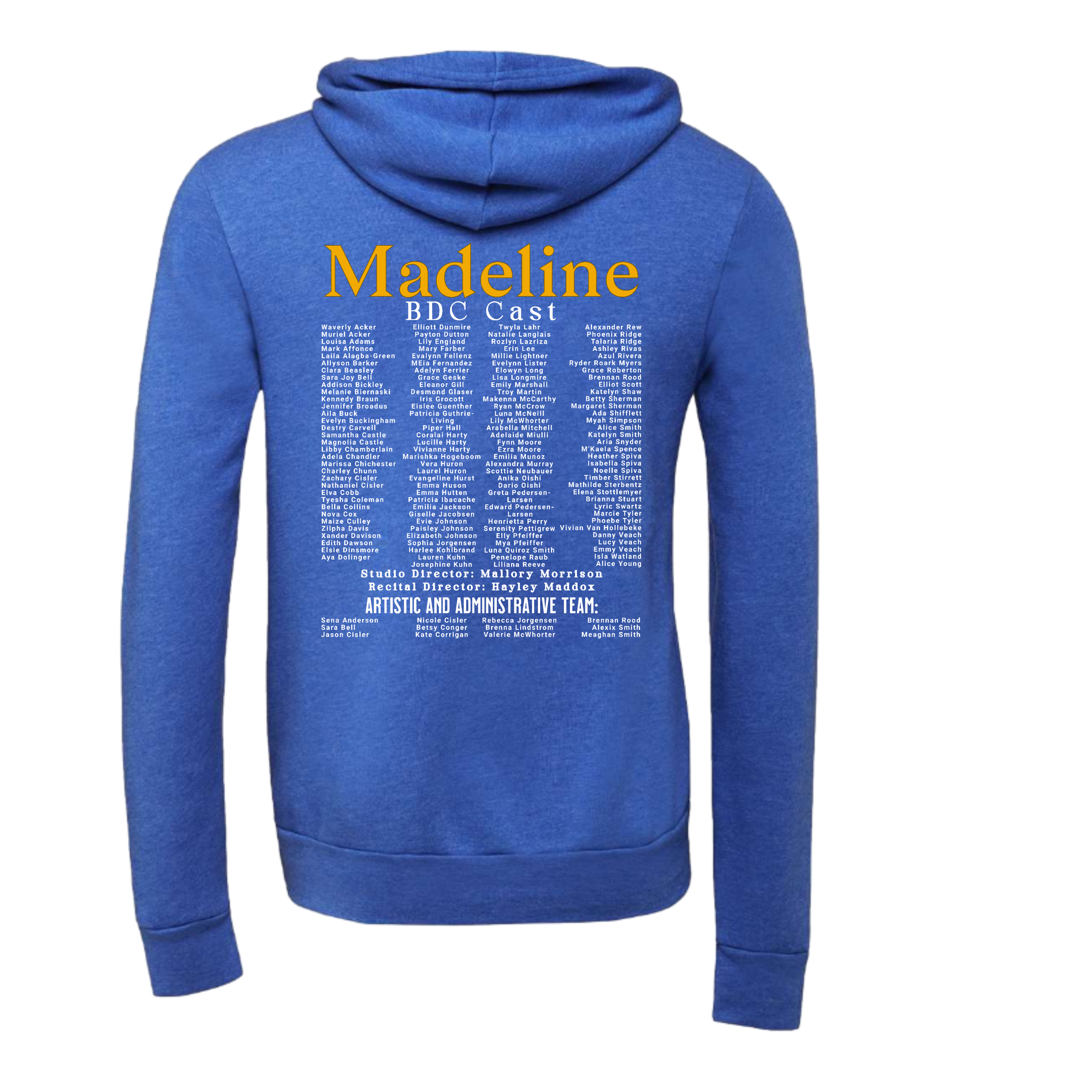 Madeline Hoodie Adult Unisex - Shirtify