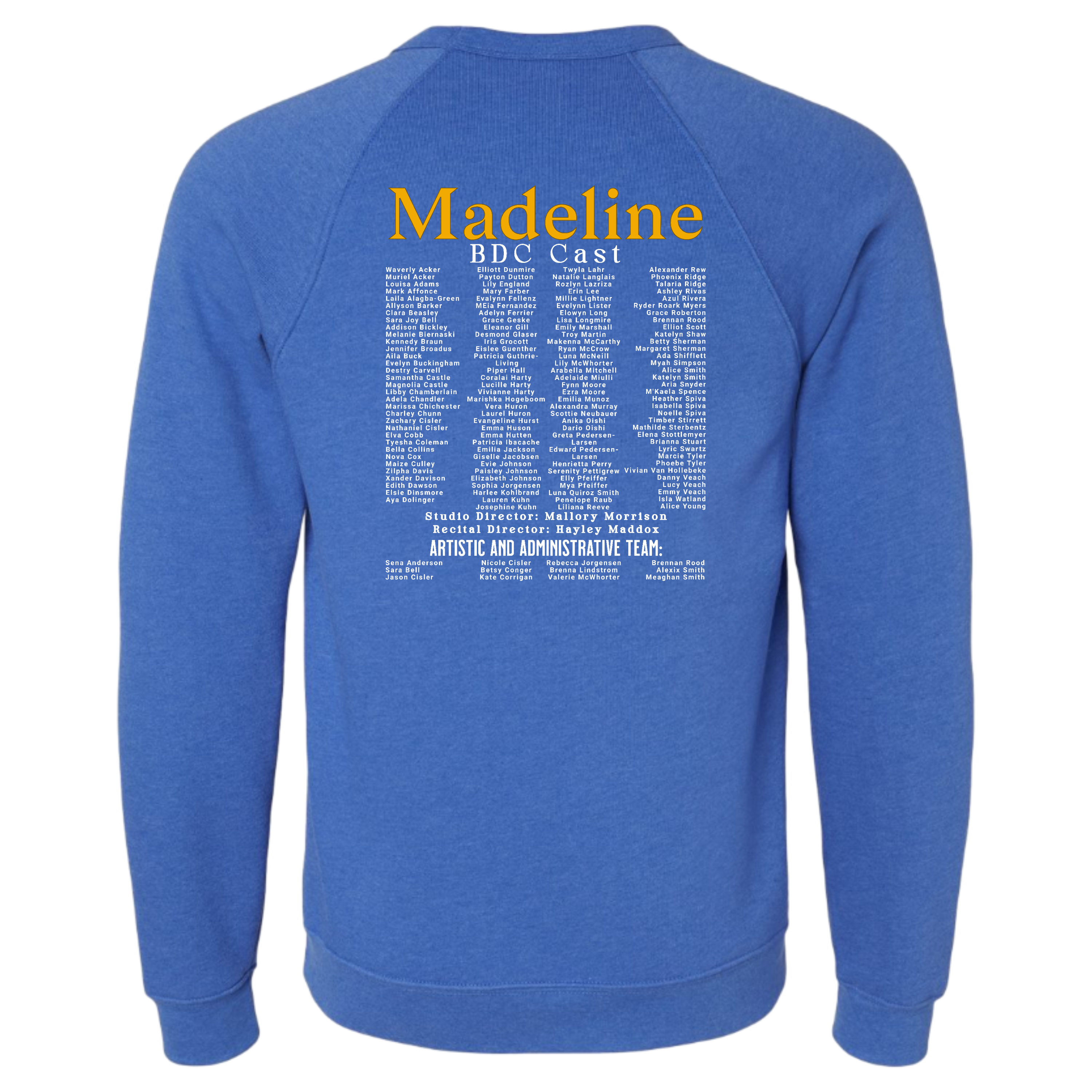Madeline Raglan Crew Neck Adult