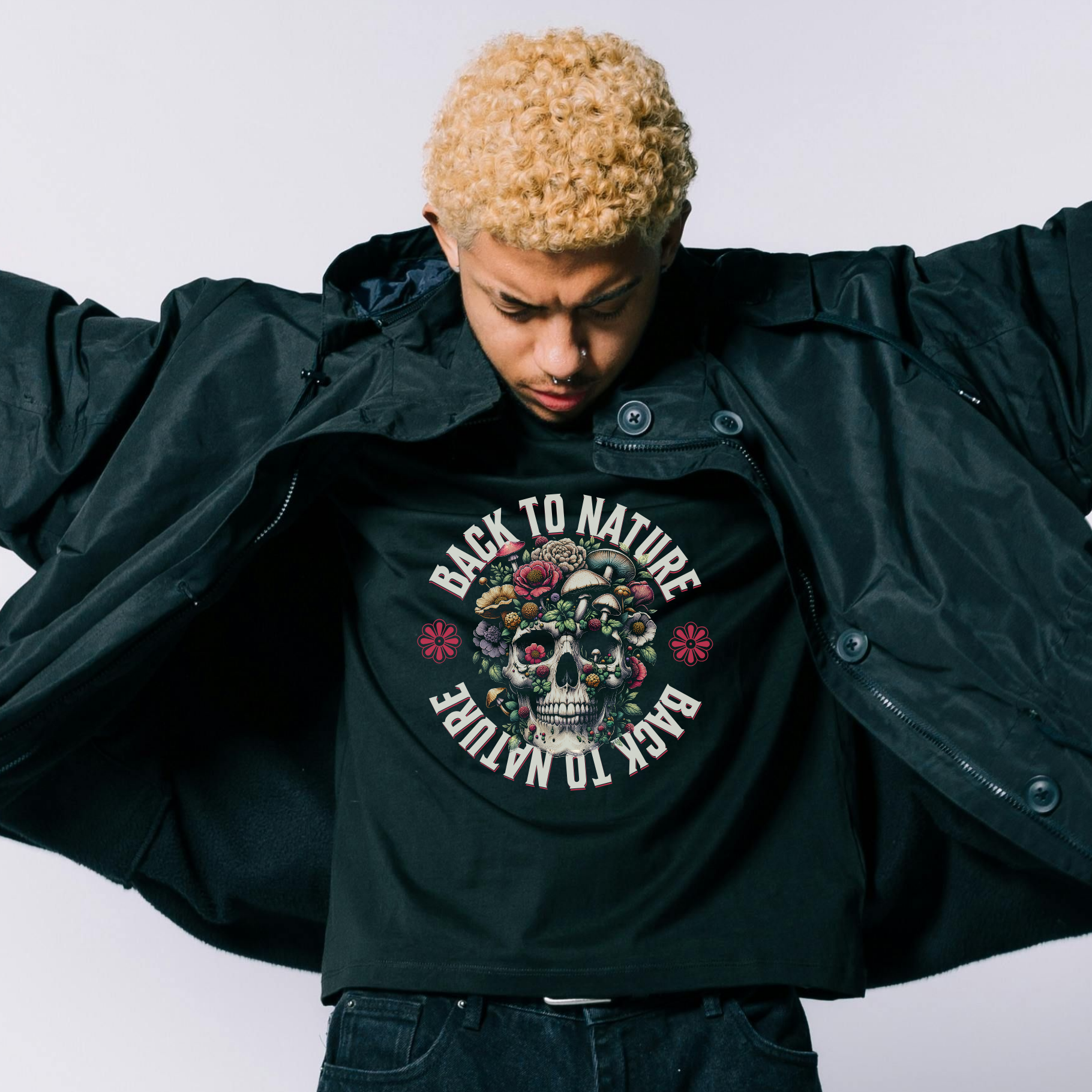 Back To Nature (Blackout) T-Shirt - Shirtify