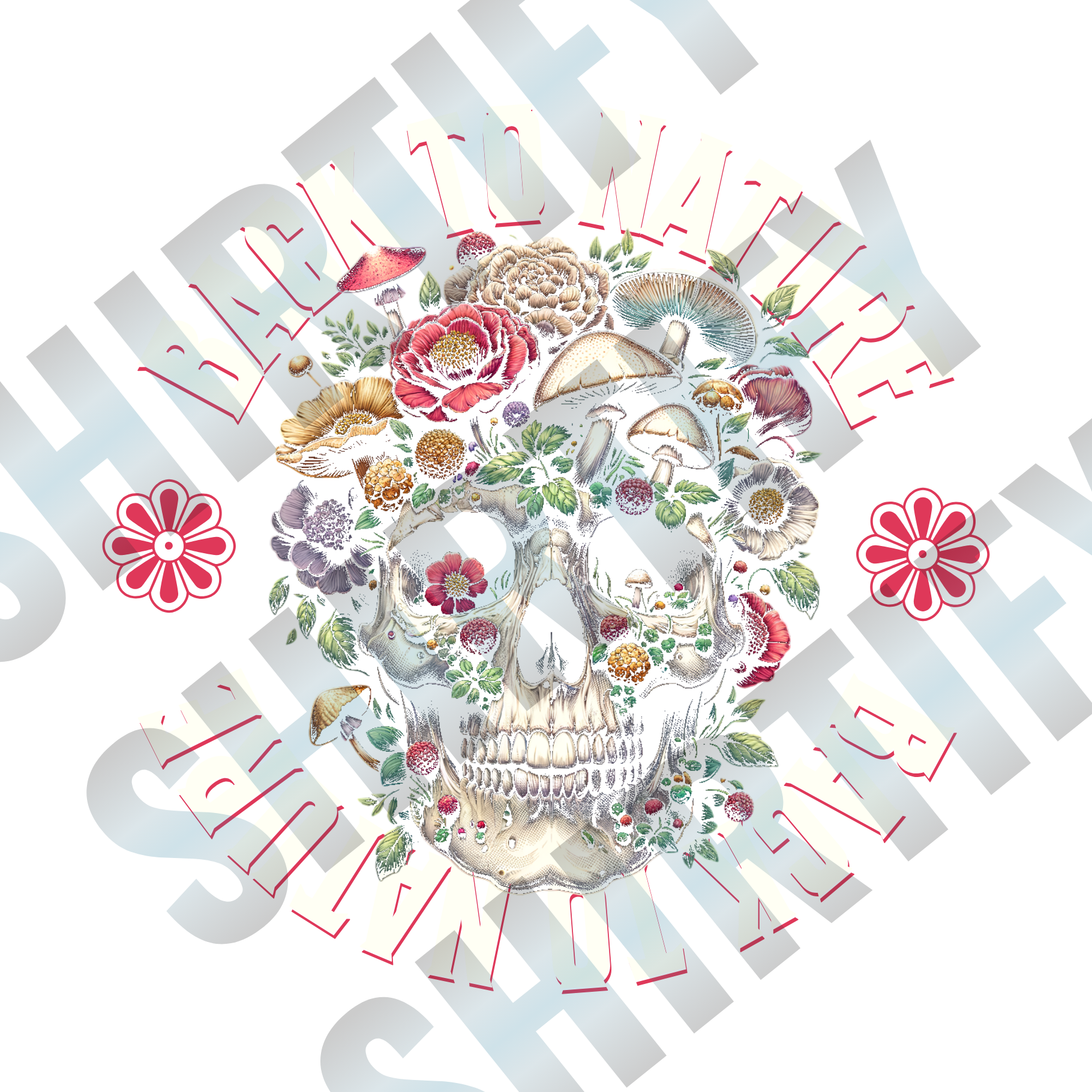 Back To Nature (Blackout) DTF Heat Transfer - Shirtify