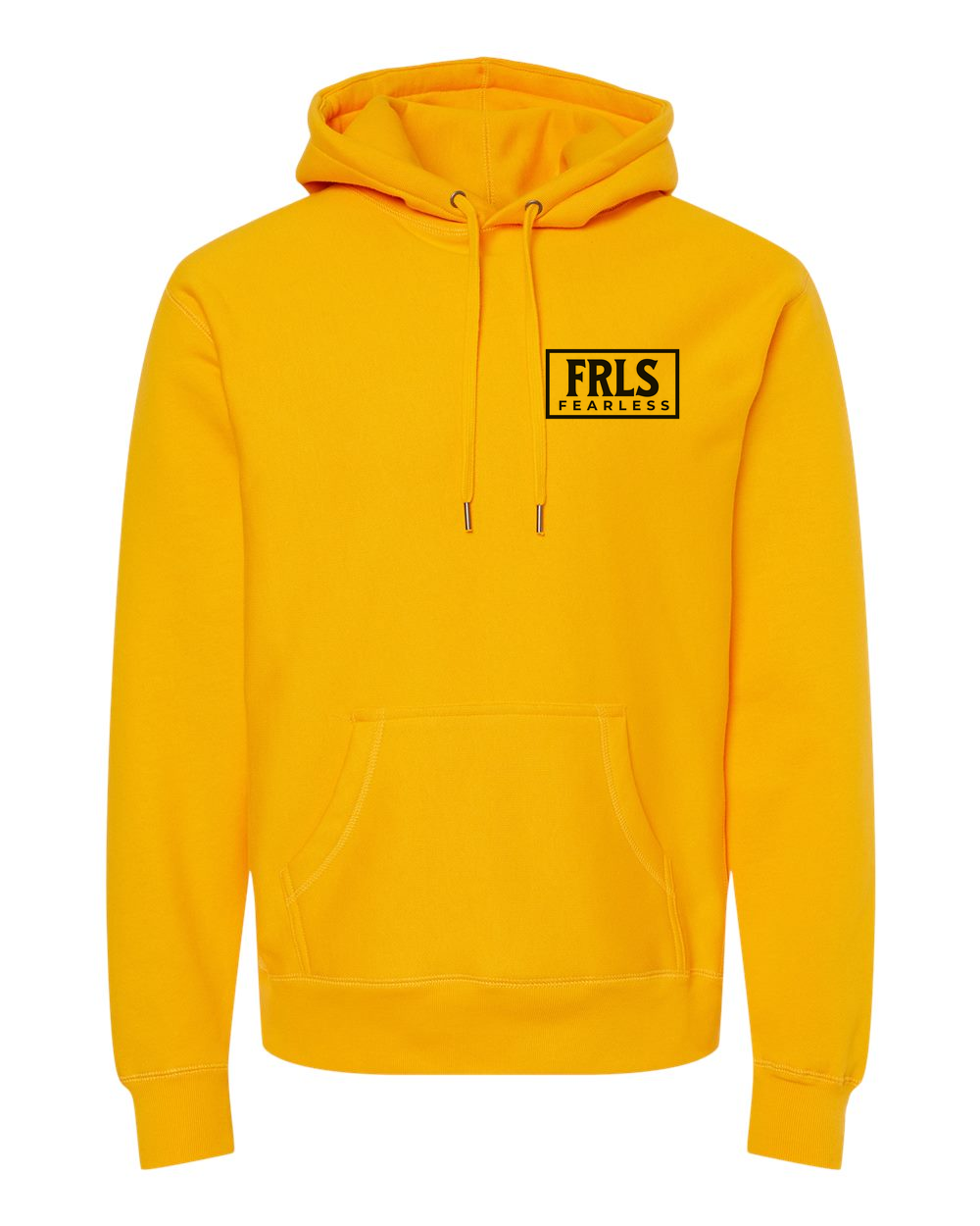 Black Fearless Logo Hoodie - Shirtify