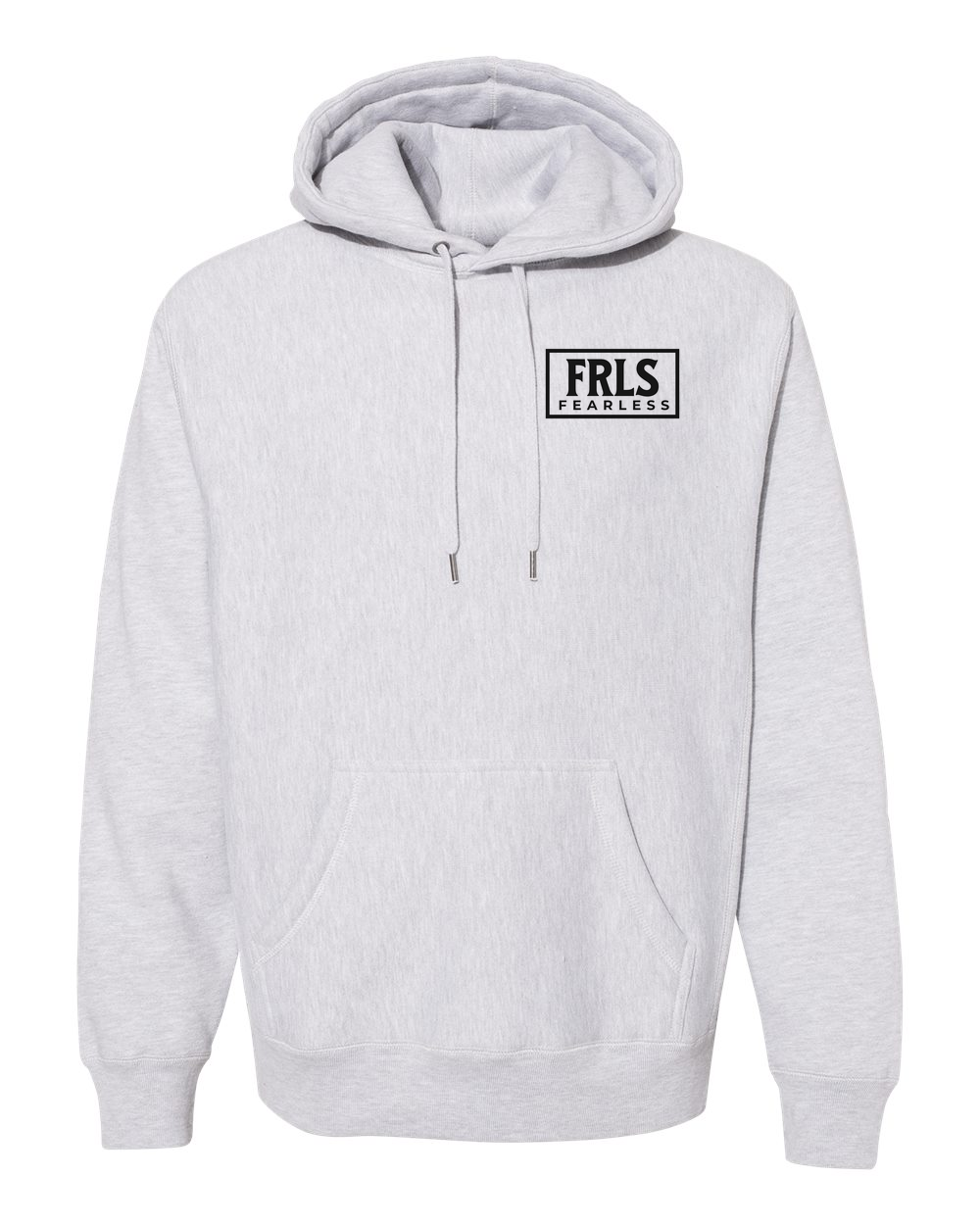 Black Fearless Logo Hoodie - Shirtify