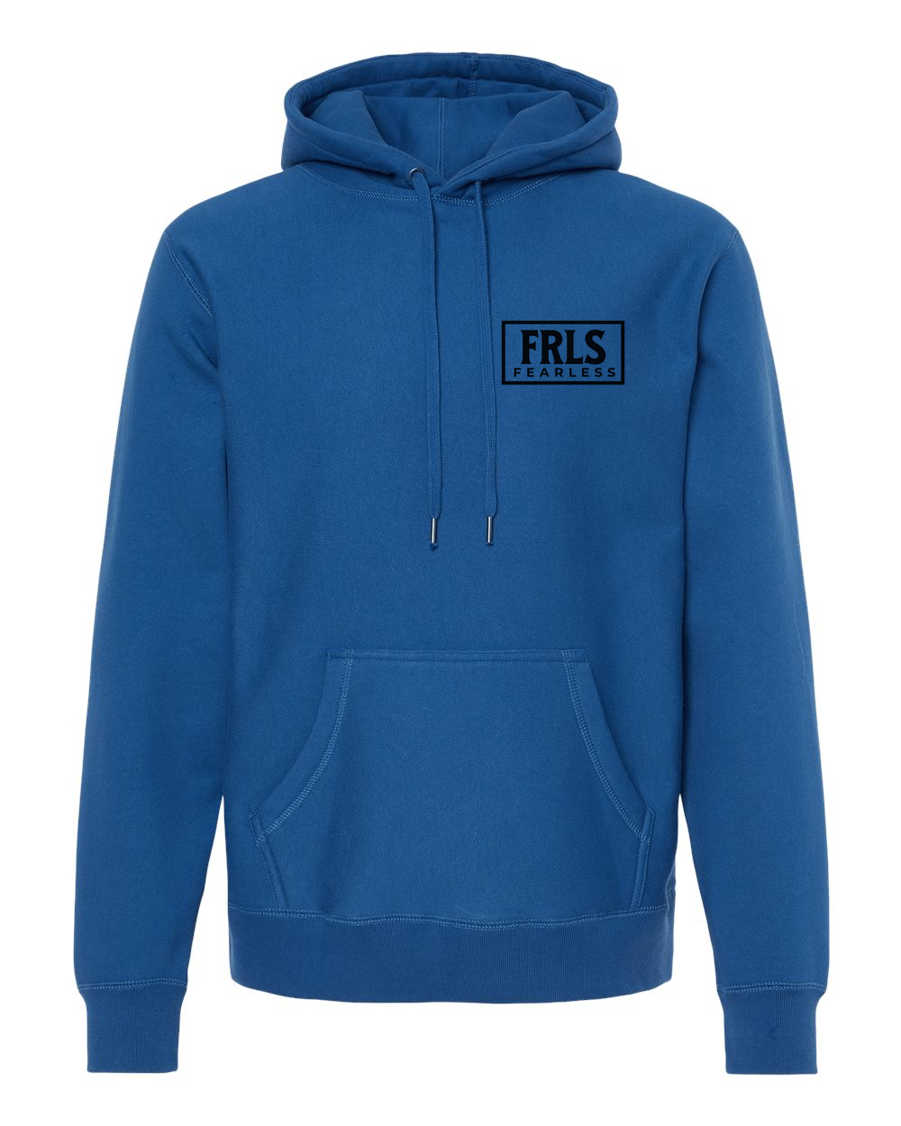 Black Fearless Logo Hoodie - Shirtify