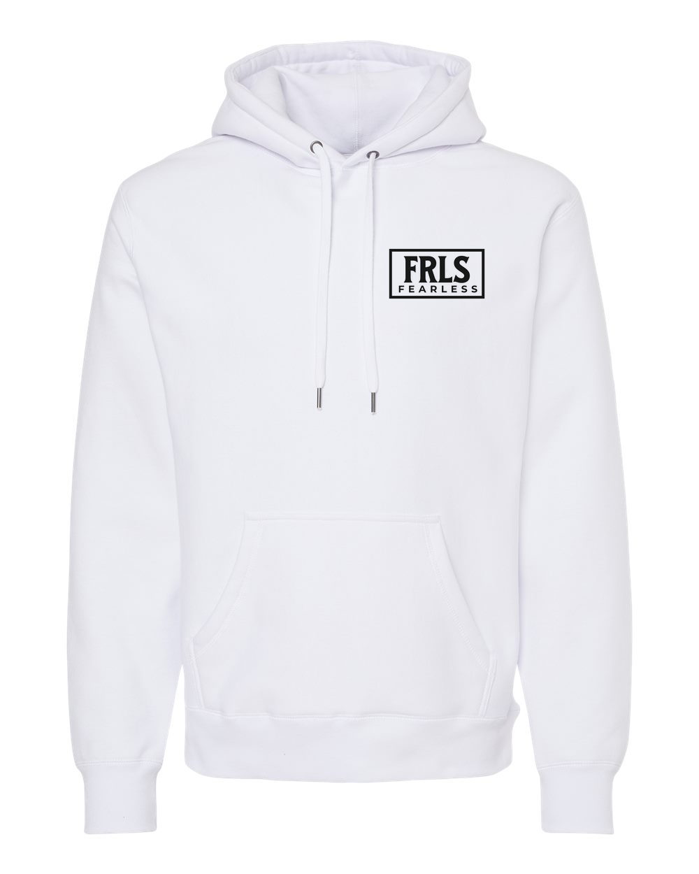 Black Fearless Logo Hoodie - Shirtify