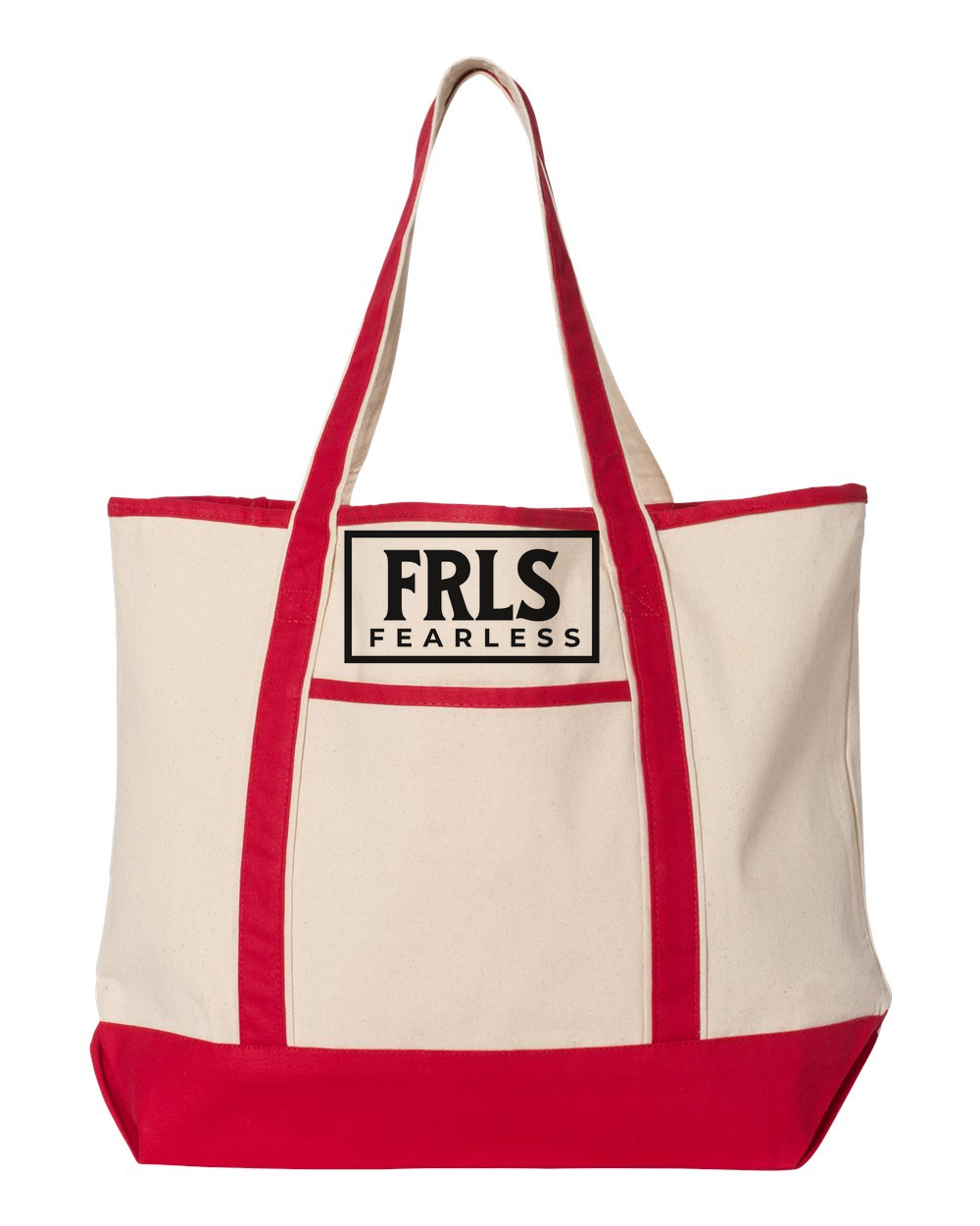 Black Fearless Logo Large Deluxe Tote (34.6L) Red (Q1500)