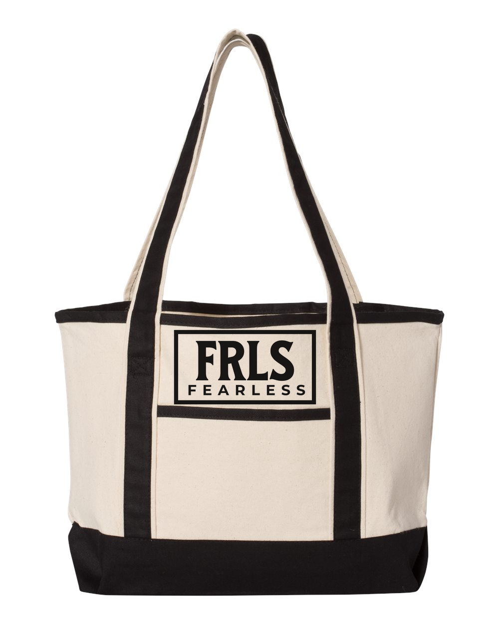 Black Fearless Logo Small Deluxe Tote (20L) Black (Q125800)
