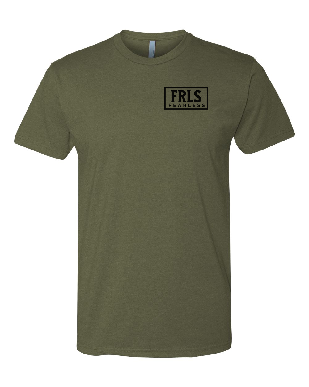 Black Fearless Logo T-Shirt - Shirtify