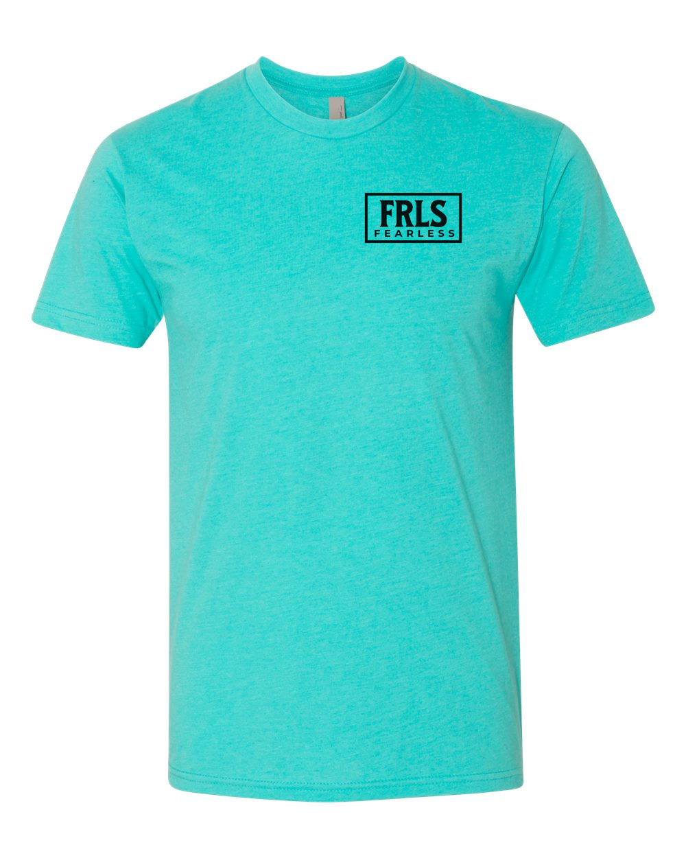 Black Fearless Logo T-Shirt Tahiti Blue (NL6210FP)