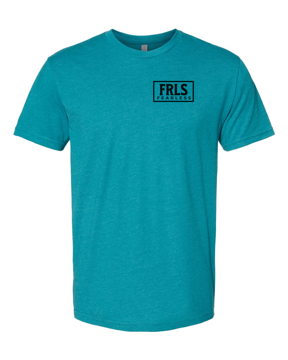 Black Fearless Logo T-Shirt Teal (NL6210FP)