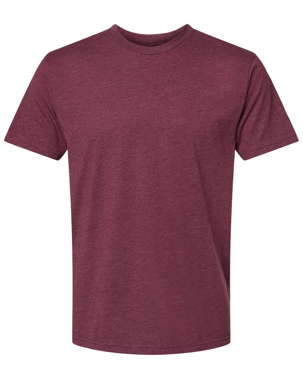 Blank Product T-Shirt Heather Maroon (NL6210F)