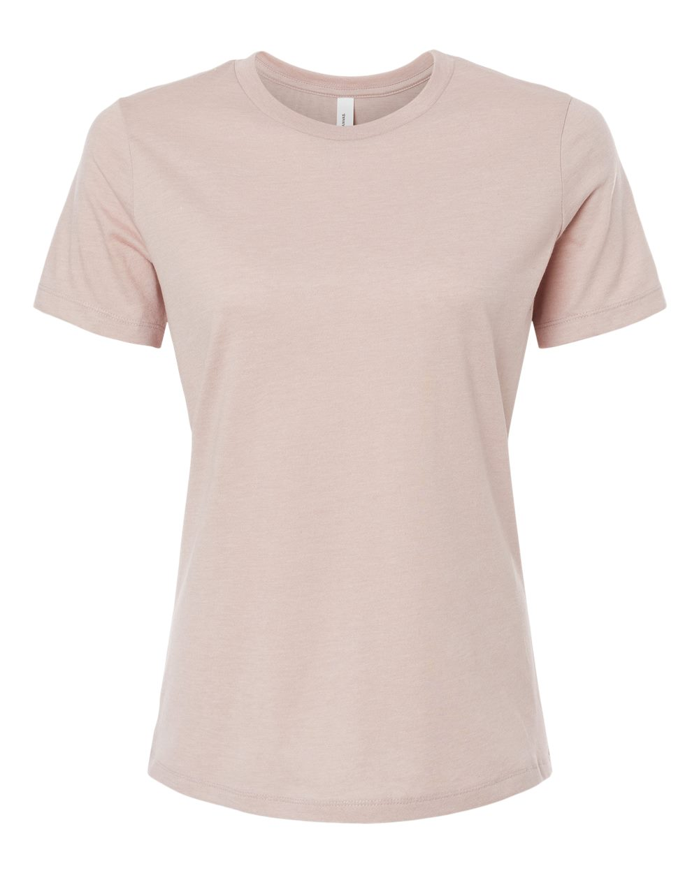 Blank Product Women's T-Shirt Heather Pink Gravel (BC6400CVCF)