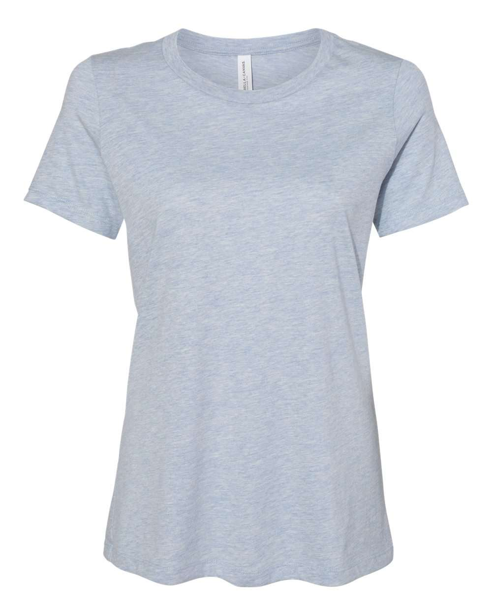 Blank Product Women's T-Shirt Heather Prism Blue (BC6400CVCF)