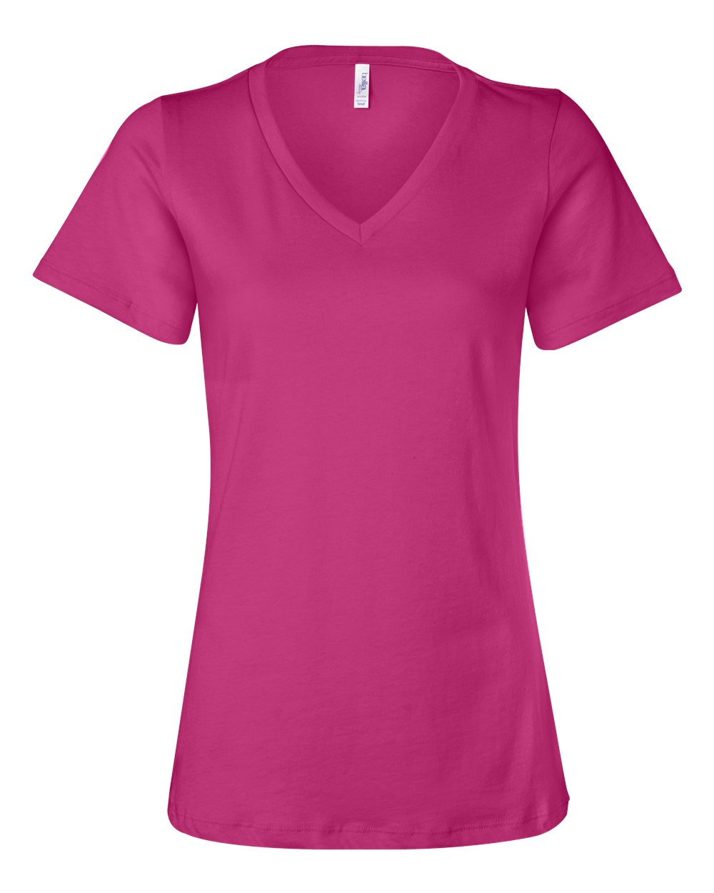 Blank Product Women's V-Neck Berry (BC6405F)
