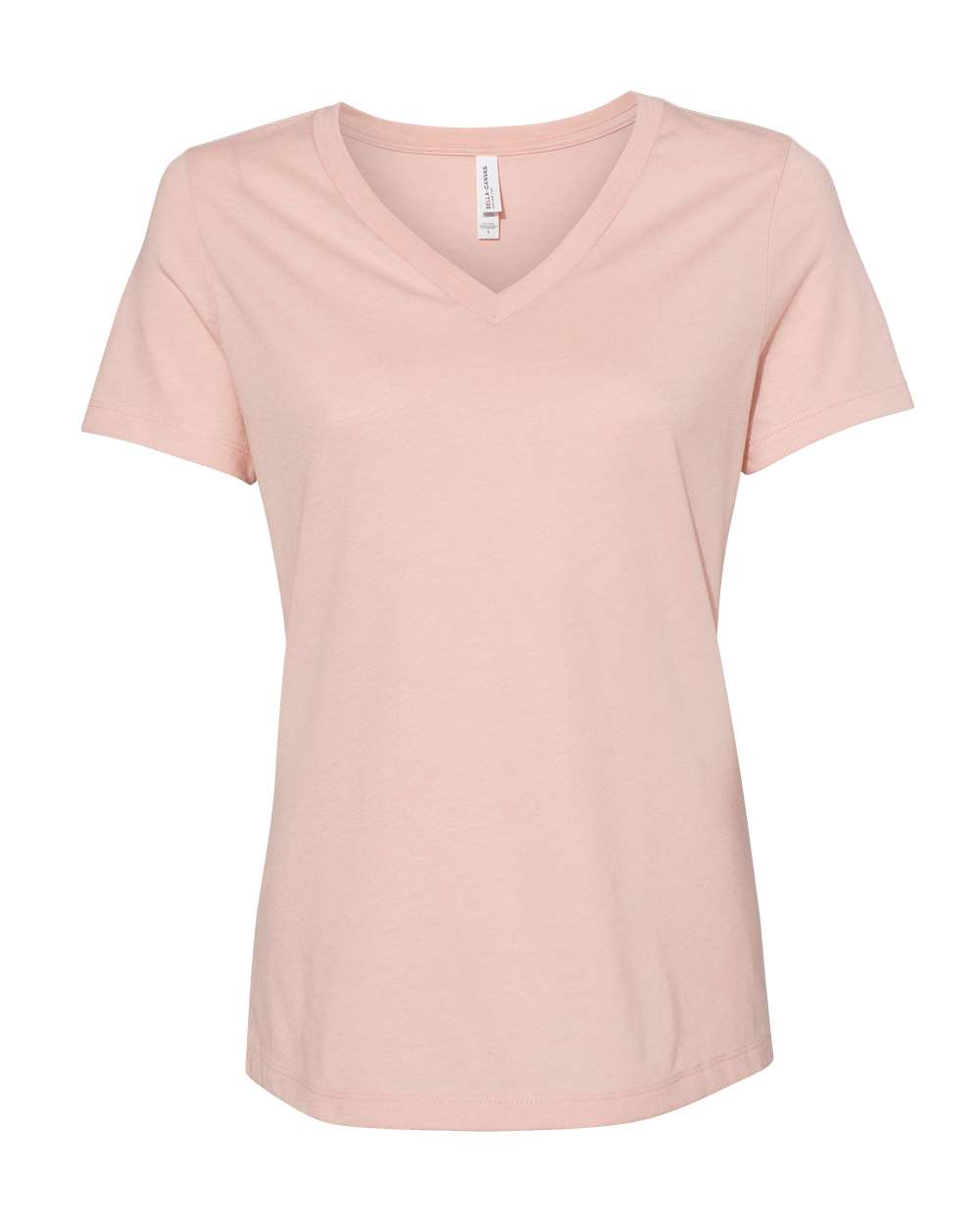 Blank Product Women's V-Neck Heather Peach (BC6405CVCF)