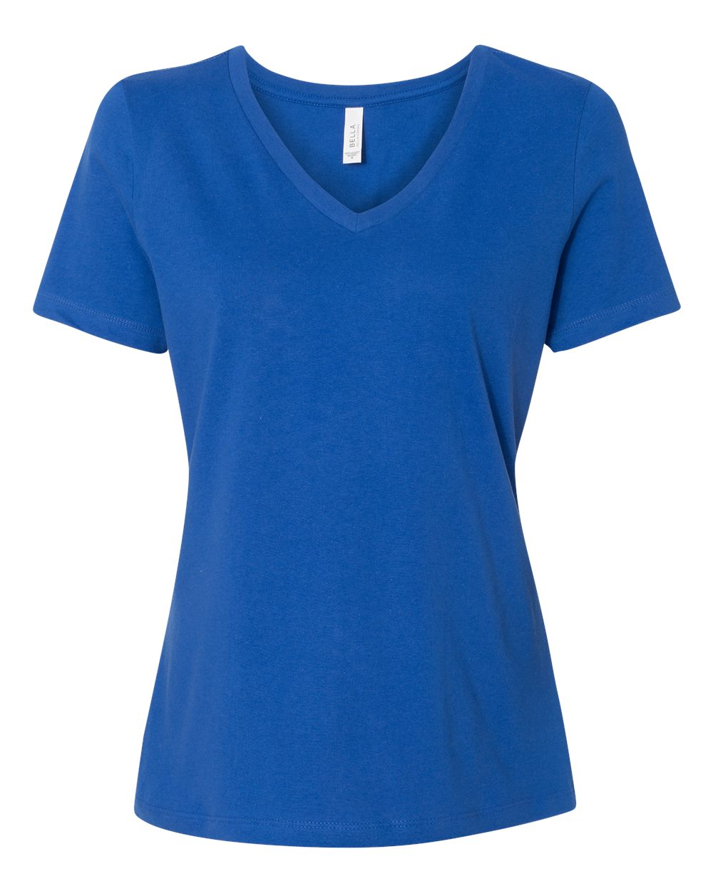 Blank Product Women's V-Neck True Royal (BC6405F)