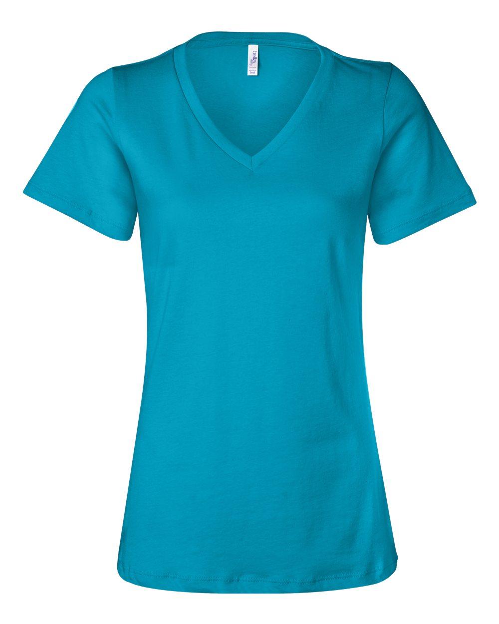 Blank Product Women's V-Neck Turquoise (BC6405F)