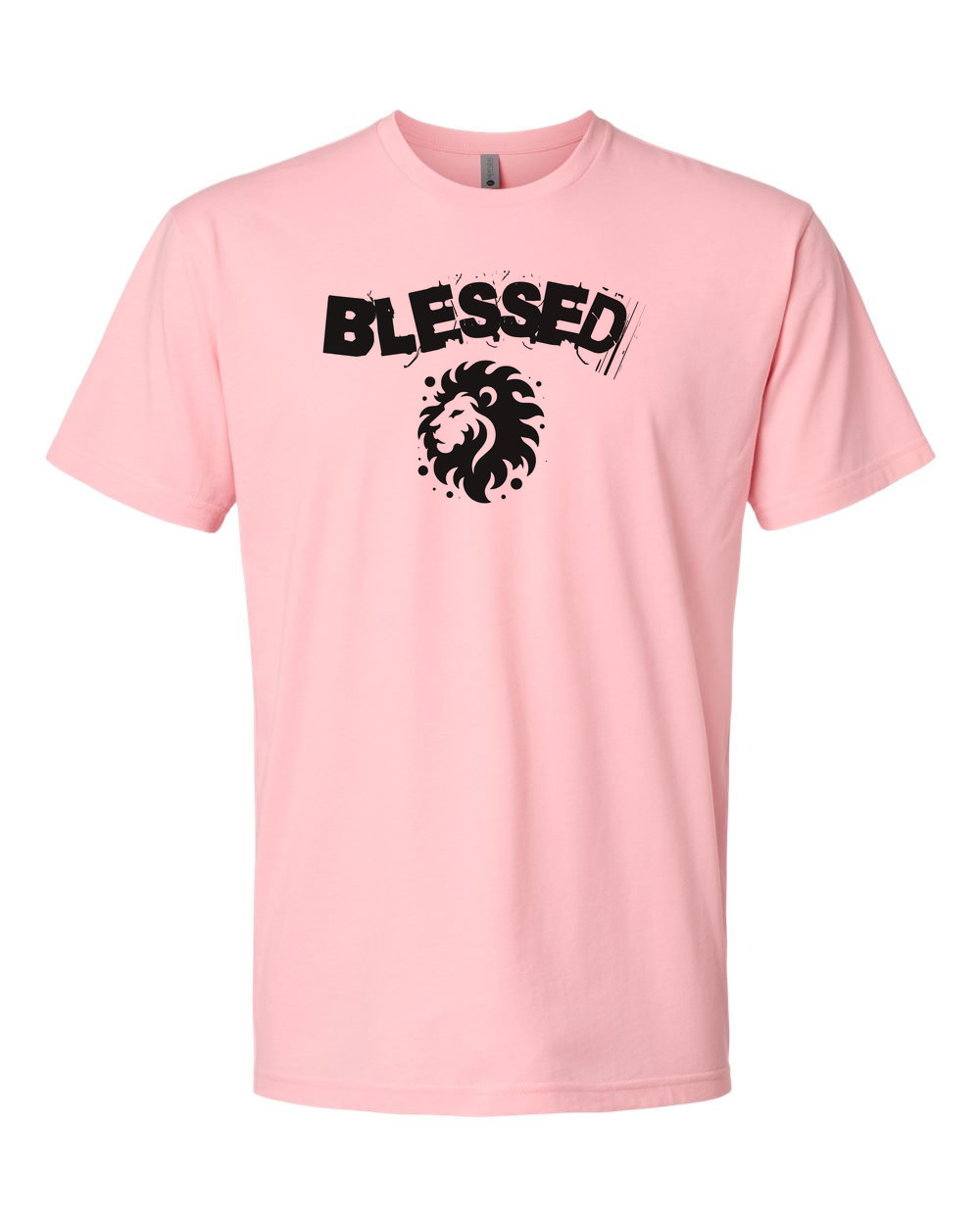 Blessed Men's T-Shirt Heather Light Pink (NL6210)