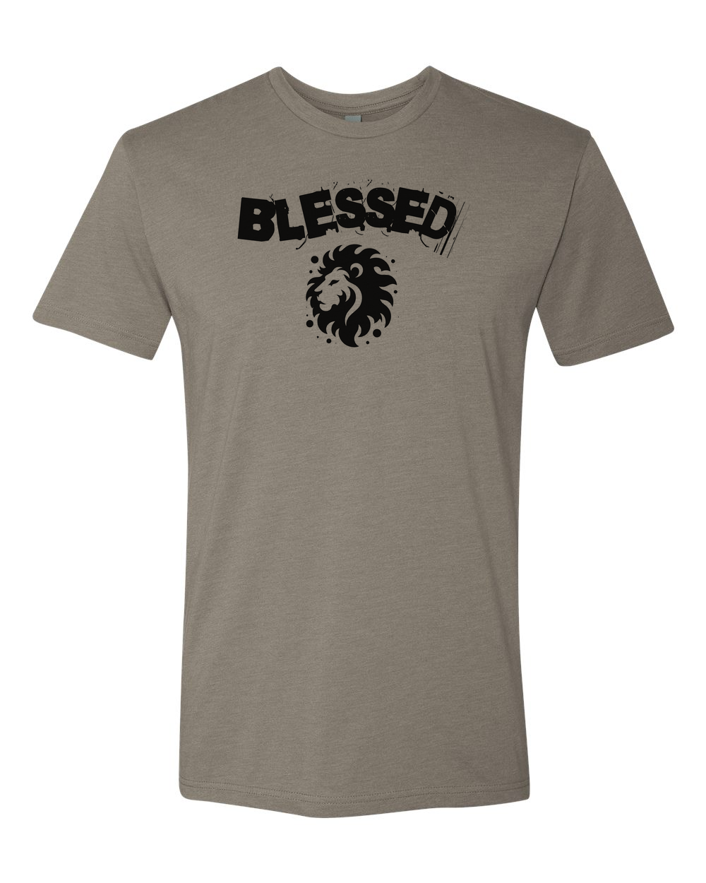 Blessed Men's T-Shirt Warm Grey (NL6210)