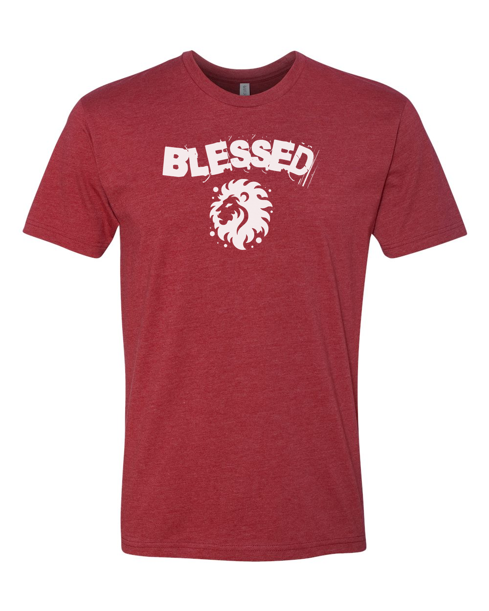 Blessed (White) Men's T-Shirt Cardinal (NL6210)