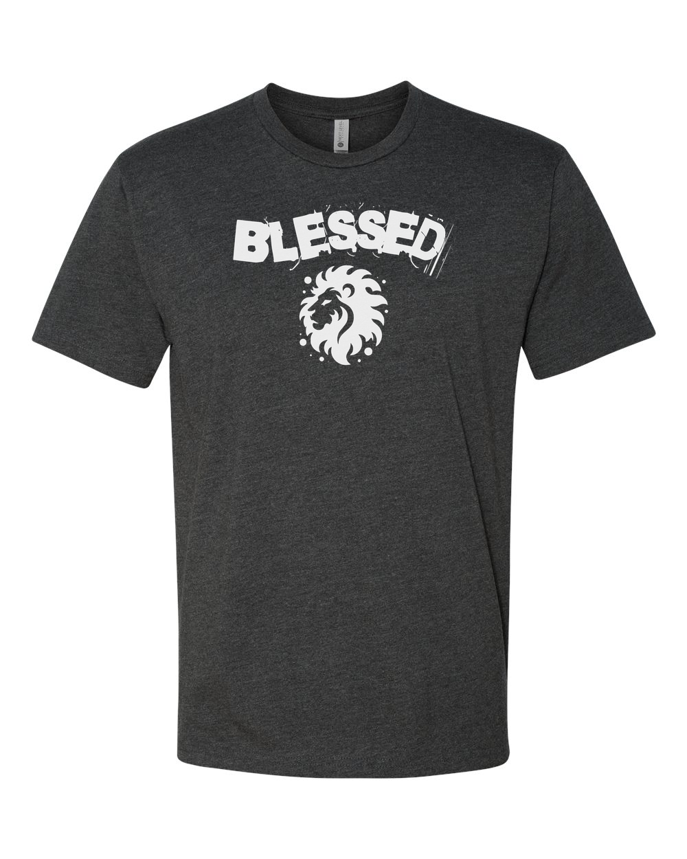 Blessed (White) Men's T-Shirt Charcoal (NL6210)