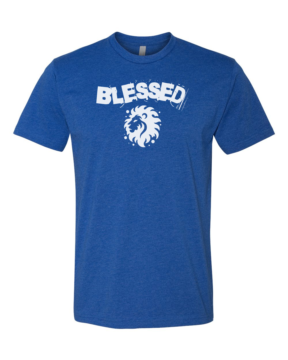 Blessed (White) Men's T-Shirt Royal (NL6210)