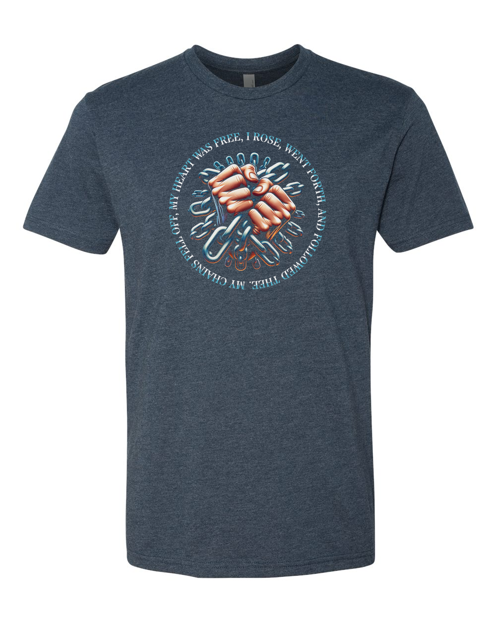 Broken Chains T-Shirt Midnight Navy (NL6210F)