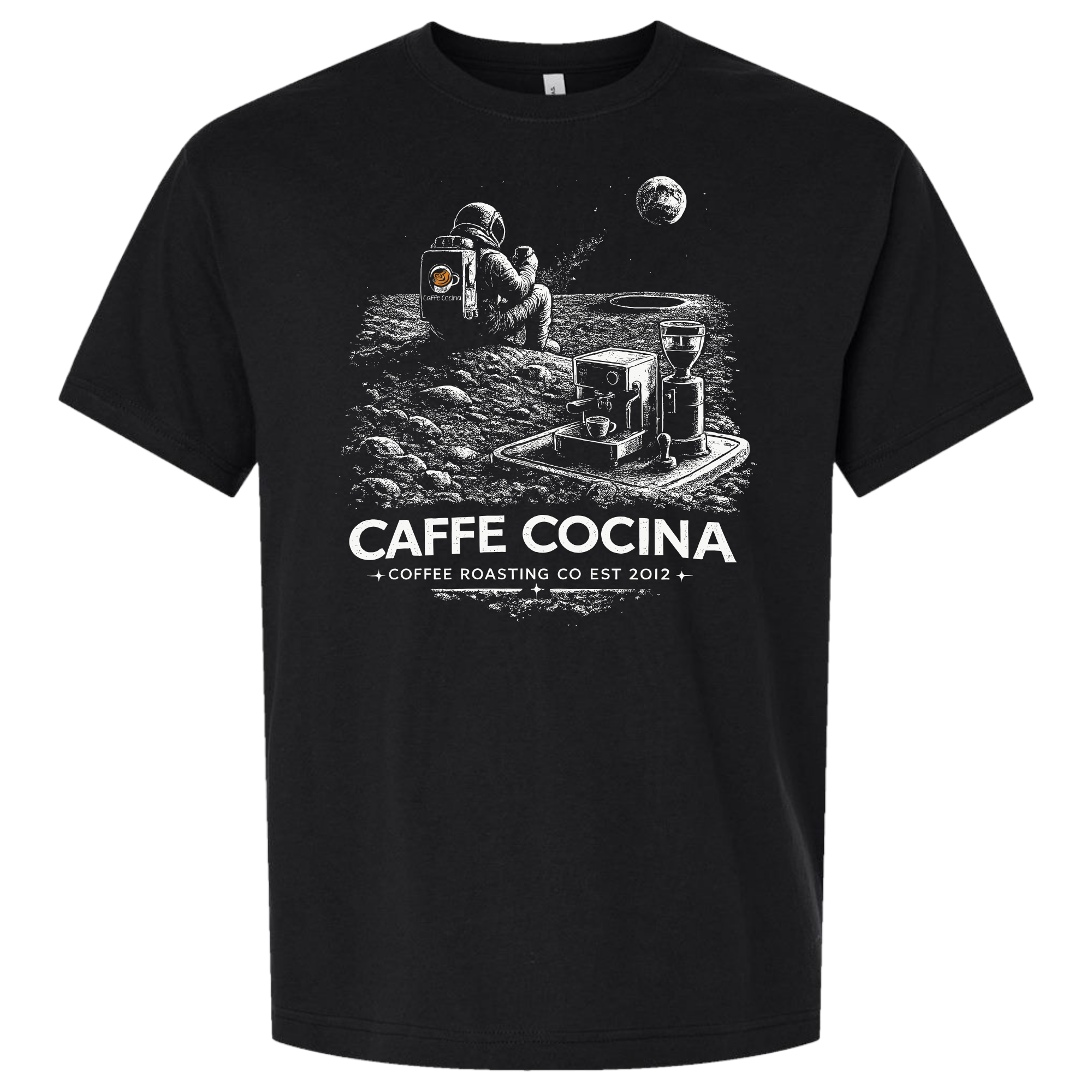 Caffe Cocina Space Man T-Shirt