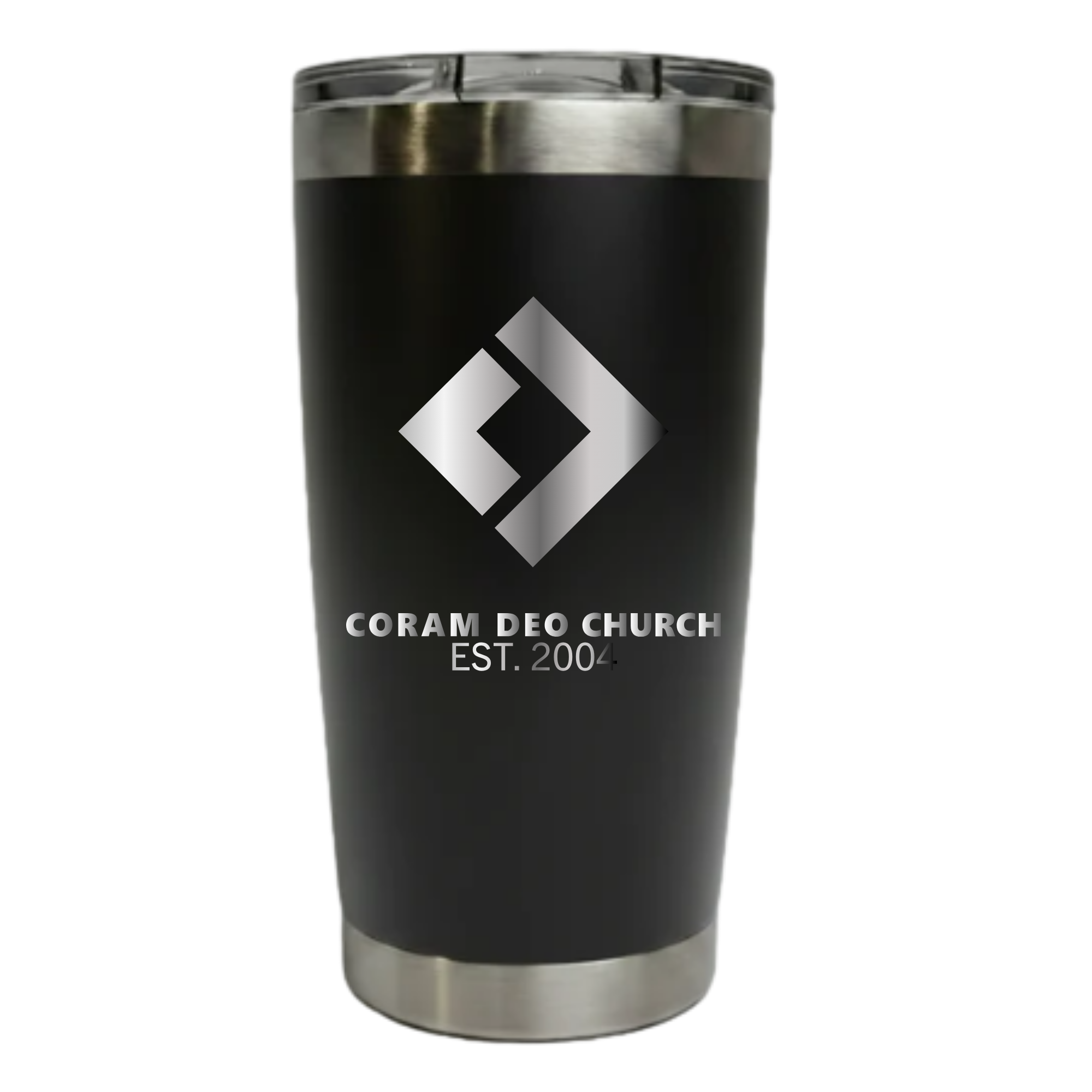 Coram Deo Coffee Tumbler 20 Oz