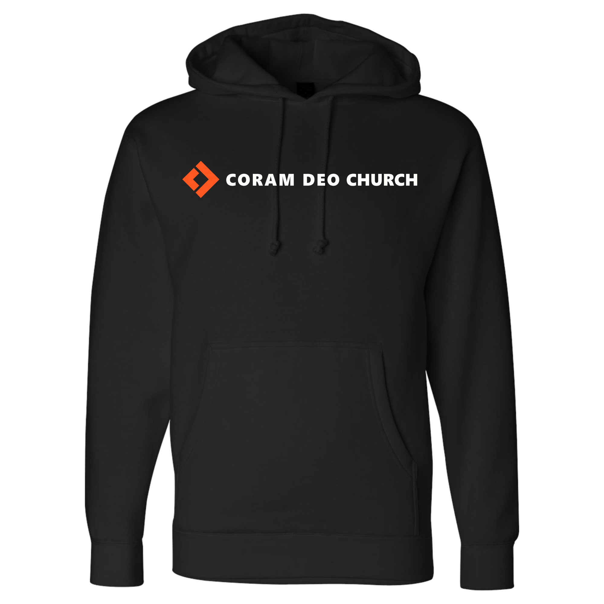 Coram Deo Fear None Tell All Cross Hoodie