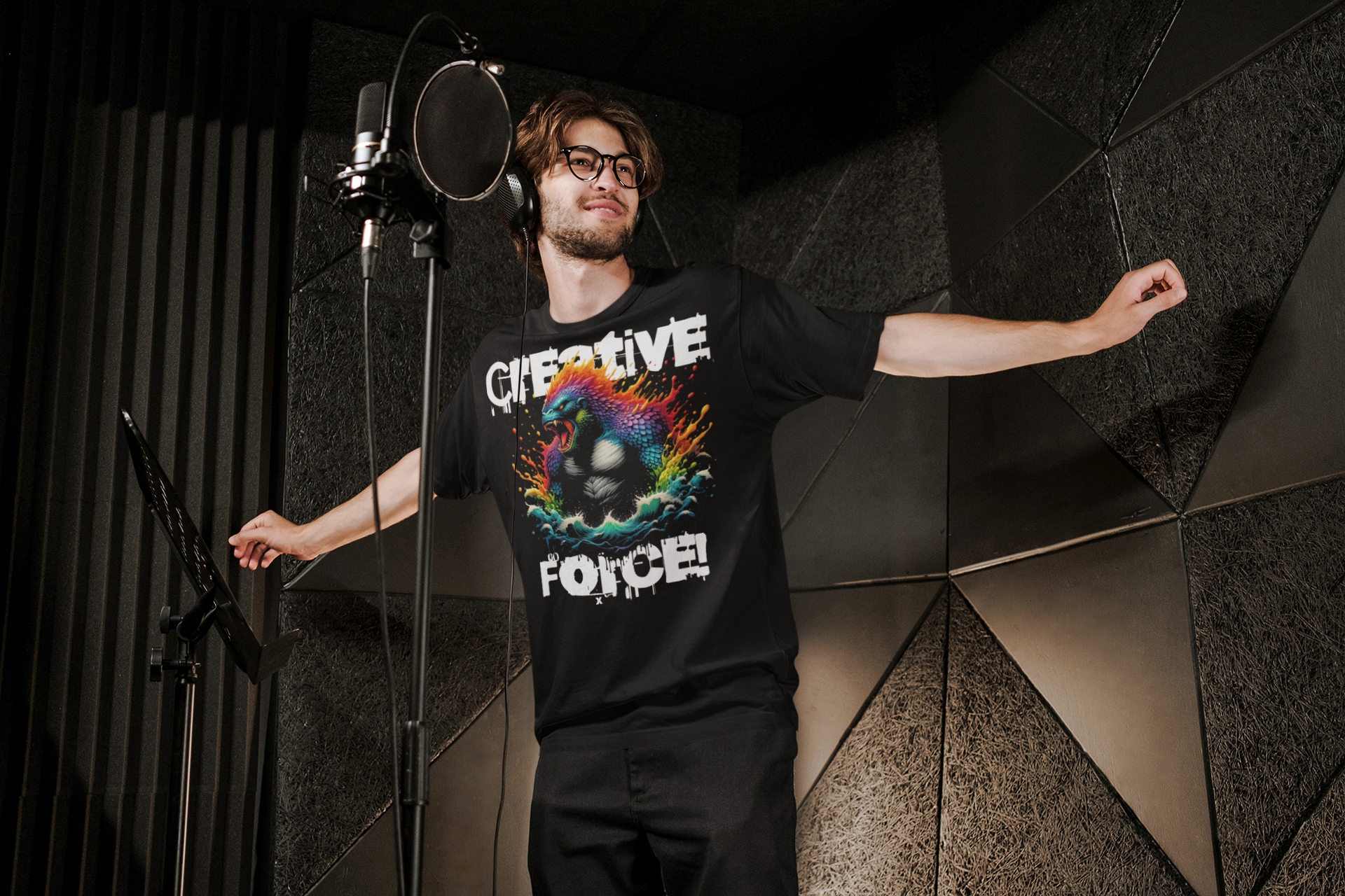 Creative Force (Blackout) DTF Heat Transfer - Shirtify