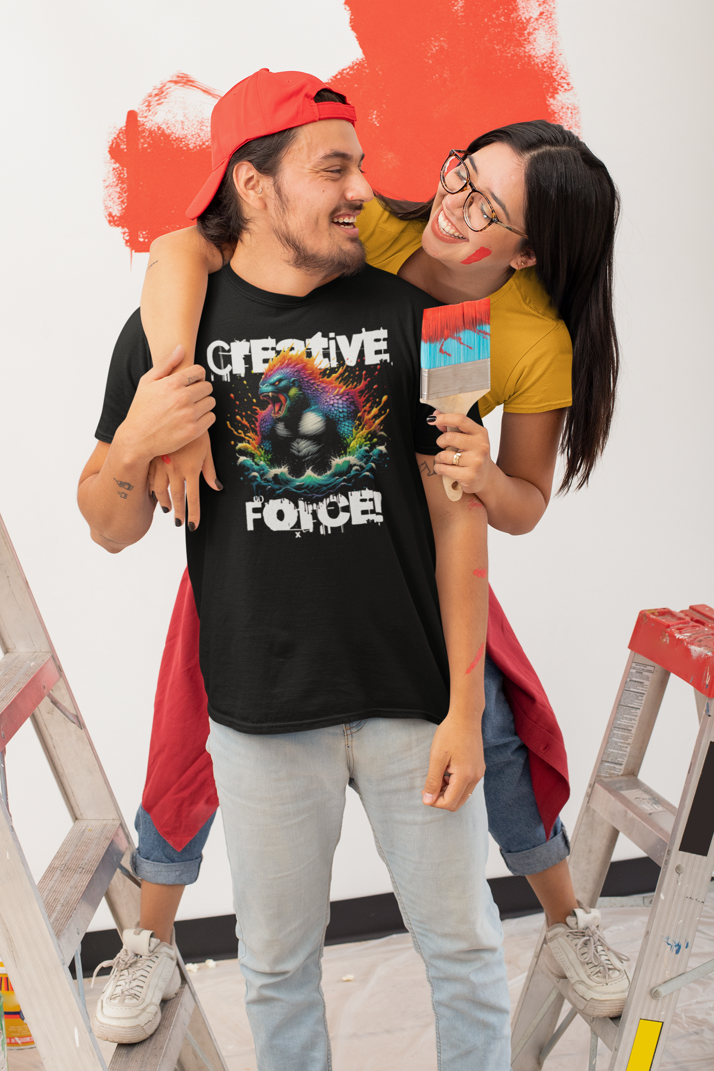 Creative Force (Blackout) T-Shirt - Shirtify