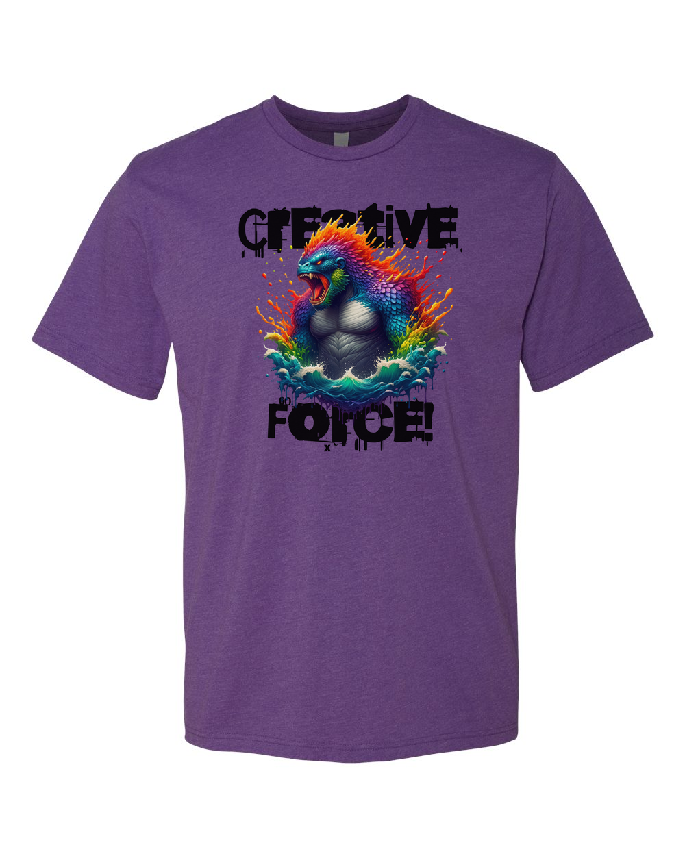 Creative Force Men's T-Shirt Purple Rush (NL6210)